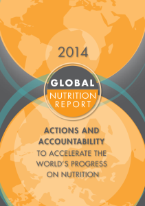 Global Nutrition Report 